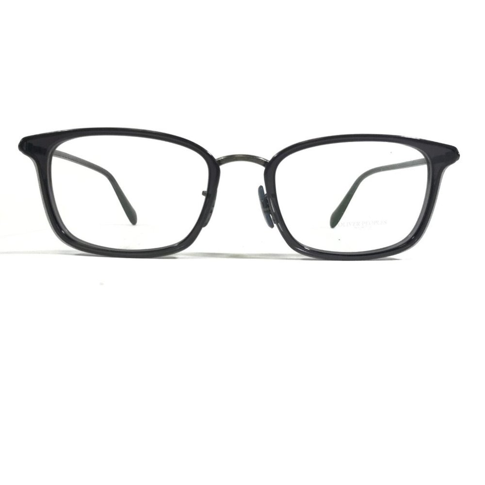 Oliver Peoples OV1210 5266 Brandt Eyeglasses Frames Black Gunmetal 50-20-145
